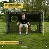 Racetex Fussballtore für Garten Kinder [MIT TORWAND] – Produktbild-Vorschau 2