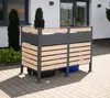Kovový kryt odpadkového koše Westmann Planum 2x240 L vzhled Náhled obrázku produktu 2