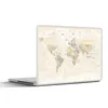MuchoWow® Laptop Aufkleber Sticker Cover Welt - Karte - Produktbild-Vorschau 1