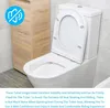 WC Sitz Befestigung 2 Stück Wc Sitz Scharniere Universal Produktbild-Vorschau 2