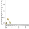 F Ohrstecker 375/- Gold 1,2cm gelb 324320098-2 Produktbild-Vorschau 2