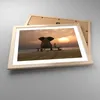 Gerahmtes Poster - Rahmen in heller Eiche - Elefant Ufer Produktbild-Vorschau 3