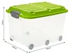 Rotho 2er Set Aufbewahrungsbox mit Rollen 57L Roller 6 - Produktbild-Vorschau 3
