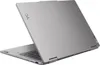 A silver Lenovo Yoga 7 2-in-1 laptop is shown from a slightly elevated side angle, with the lid open. Produktbild-Vorschau