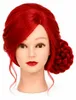 Tête à coiffer Iza 90 cm cheveux thermorésistants avec Voir les images du produit 9