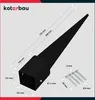 KOTARBAU® 4 pz. Supporto per palo a martello 101x101x750mm Anteprima dell’immagine prodotto 3