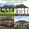 Pavillon, pavillon pliant 3 x 6 m, imperméable, protection Voir les images du produit 10