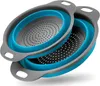 HI NATURE™ Faltbarer Seiher Sieb Set, 2-teilig, Silikon Produktbild-Vorschau 1