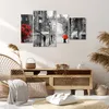 Bild auf Leinwand - Leinwandbild - Paris Stadt Zuhause - Produktbild-Vorschau 7