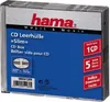 Hama CD Slim Jewel Case, 1 dysków, Przezroczysty, 143 mm, Podgląd zdjęcia produktu 1