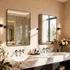Vrygle specchio bagno inclinabile 67x80 cm Anteprima dell’immagine prodotto 3