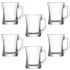 6x LAV ZEN+ Teegläser mit Henkel Cappucino Kaffee Produktbild-Vorschau 2