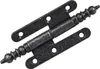 Hettich Türband mit Zierkopf 45 x 80 mm links antik - 1 Produktbild-Vorschau 1