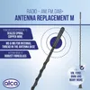 Univerzálna náhradná anténna alca® M, 40 cm, pre Náhľad obrázku produktu 2