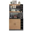 Merax Armoire de cuisine avec éclairage d'ambiance LED et Voir les images du produit 17