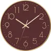 Silent Wanduhr Schlafzimmer-Uhr mit Silent-Mechanik, Ø 30 Produktbild-Vorschau 1