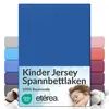 Jersey Spannbettlaken 80x160 - 80x180 cm, 100% Baumwolle Produktbild-Vorschau 1