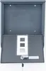 An open mailbox with a key in the lock, against a white background. Produktbild-Vorschau