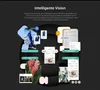 A dark background with various visual elements and text illustrating the features of Google Smart Lens. Produktbild-Vorschau