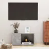 vidaXL Armoire TV gris béton 60x24x32 cm Bois composite - Voir les images du produit 9
