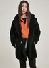Urban Classics Ladies - Płaszcz OVERSIZED SHERPA czarny - Podgląd zdjęcia produktu 24