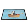 Mr. & Mrs. Panda Fußabtreter Pinguin Angelboot 60 x 90 cm - Produktbild-Vorschau 2