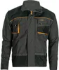 A studio shot of a gray and black jacket with orange accents. Anteprima dell’immagine prodotto