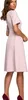 Stylove abito midi da donna Lyonete S240 rosa cipria L Anteprima dell’immagine prodotto 4