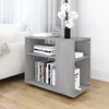 vidaXL Stolik boczny szary Sonoma 70x35x55 cm Materiał Podgląd zdjęcia produktu 2