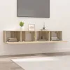 The Living Store TV skrinky 2 ks Sonoma dub 80x30x30 cm Náhľad obrázku produktu 3