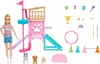 A Barbie doll and her dog playground playset with various accessories. Produktbild-Vorschau