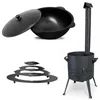 Ø36cm Uchag 2mm Stahl Abzugsrohr Adapter-Ringe 10L Kazan Produktbild-Vorschau 15