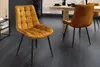 riess-ambiente Stuhl ROADSTAR senfgelb schwarz Samt Produktbild-Vorschau 3