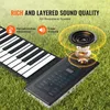 VEVOR roll-up keyboard piano s 88 klávesami, 128 rytmů, 128 Náhled obrázku produktu 6