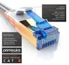 Primewire Flachbandpatchkabel CAT 8 mit Baumwollummantelung Produktbild-Vorschau 4