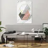 Bilder auf glas - Einteilig - Zahlen Weiß Golden - 80x120cm Produktbild-Vorschau 6