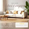 carpetfine Tapis Jute Nele couloir couleur naturelle beige Voir les images du produit 2