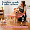Pflegetisch Fš¹R Haustiere, Hundebadetisch, 8 Bissfeste Produktbild-Vorschau 2