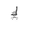 Chaise de bureau en cuir véritable noir Chaise de bureau Voir les images du produit 11