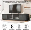 OKWISH Meuble TV 160 cm avec Rangement Tiroirs Voir les images du produit 5
