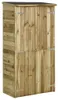 vidaXL Prístrešok na náradie Borovica 85×48×177 cm Náhľad obrázku produktu 7