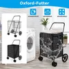 Chariot de courses avec doublure Oxford, capacité de 120 L, Voir les images du produit 4
