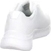 A white sneaker shown from a rear-side angle. Produktbild-Vorschau