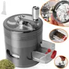 Handkurbel‑Kräutermühle Set, Gewürzmühle mit Handkurbel, Produktbild-Vorschau 1