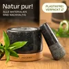 Mörser aus Granit klein mit Stößel - Für ein feines Produktbild-Vorschau 6