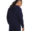 A man wearing a navy blue hoodie, viewed from the back. Anteprima dell’immagine prodotto