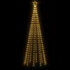 vidaXL Choinka LED z kołkami Ciepła biel 310 LED 300 cm Podgląd zdjęcia produktu 4