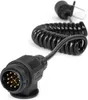 Wiltec Câble de rallonge électrique spiralé – 3 m – 2 Voir les images du produit 7