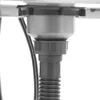 A close-up view of a sink drain and flexible hose. Náhled obrázku produktu
