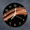 Glasuhr Wanduhr Küchenuhr Echt-Glas 30fi cm Abstrakte Produktbild-Vorschau 2